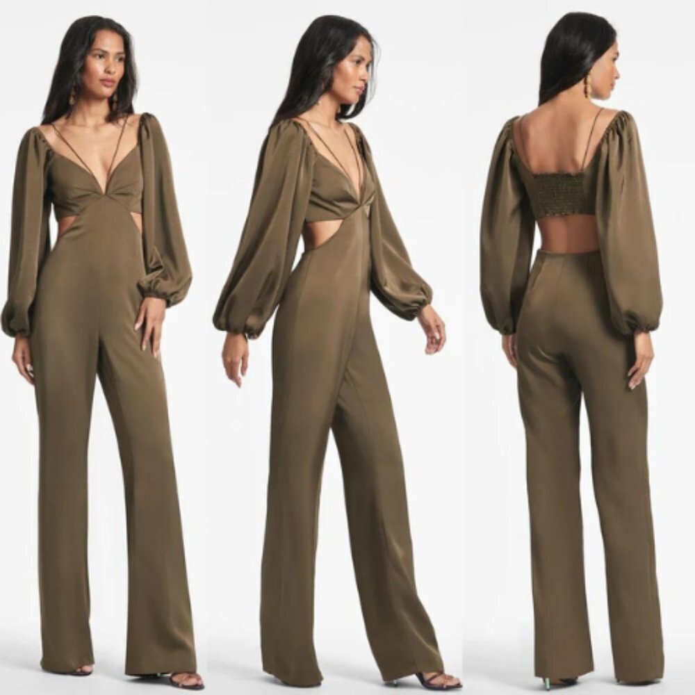 Sachin + Babi Bruni Jumpsuit Olive Green 30269